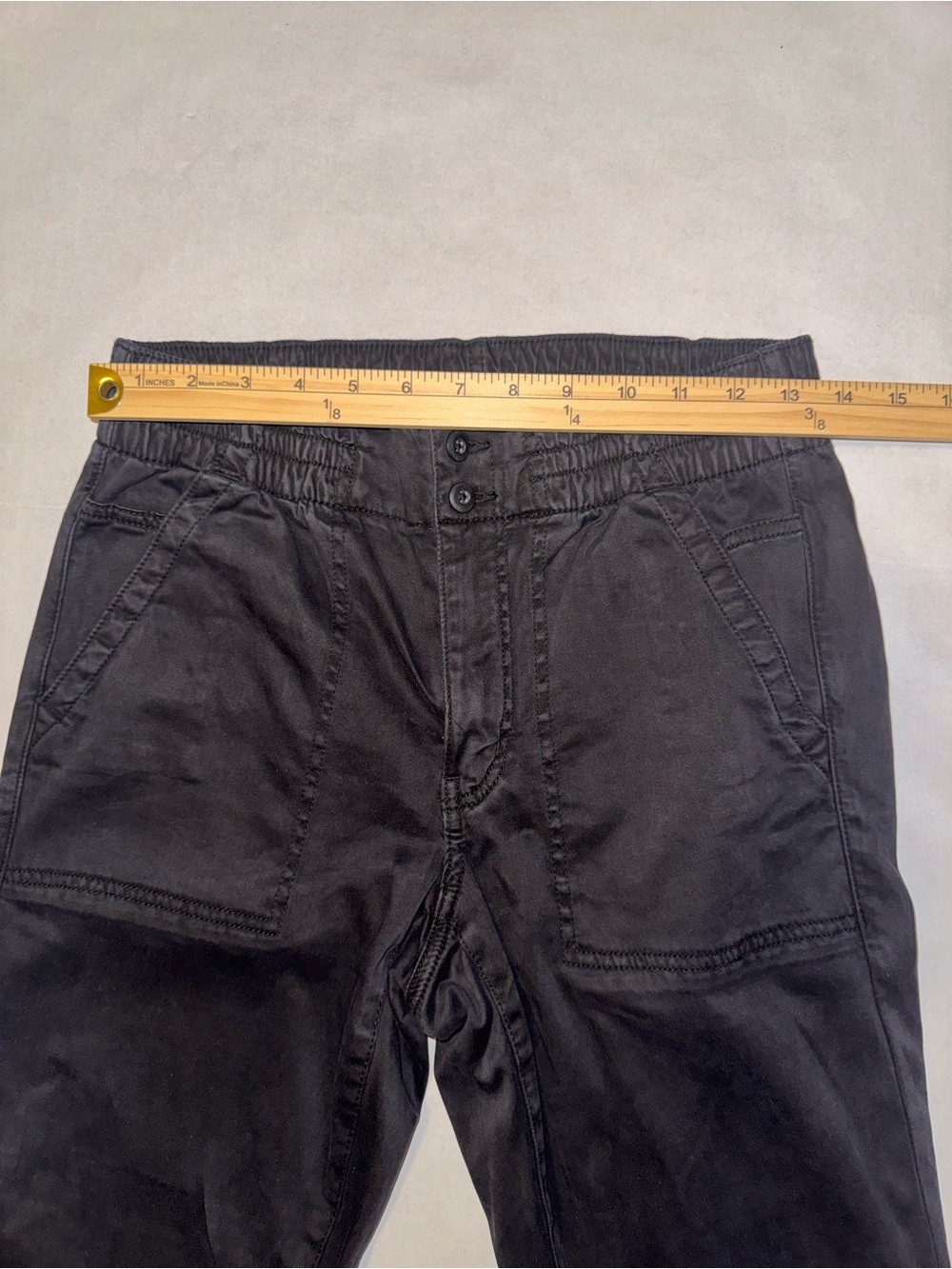 American Eagle Outfitters Black Stretch Joggers - Picture 4 of 7
